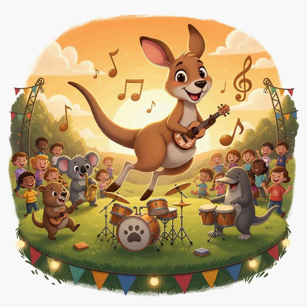 ⑥ 캥거루 (Kanggourous)｜도약 속의 유머와 에너지