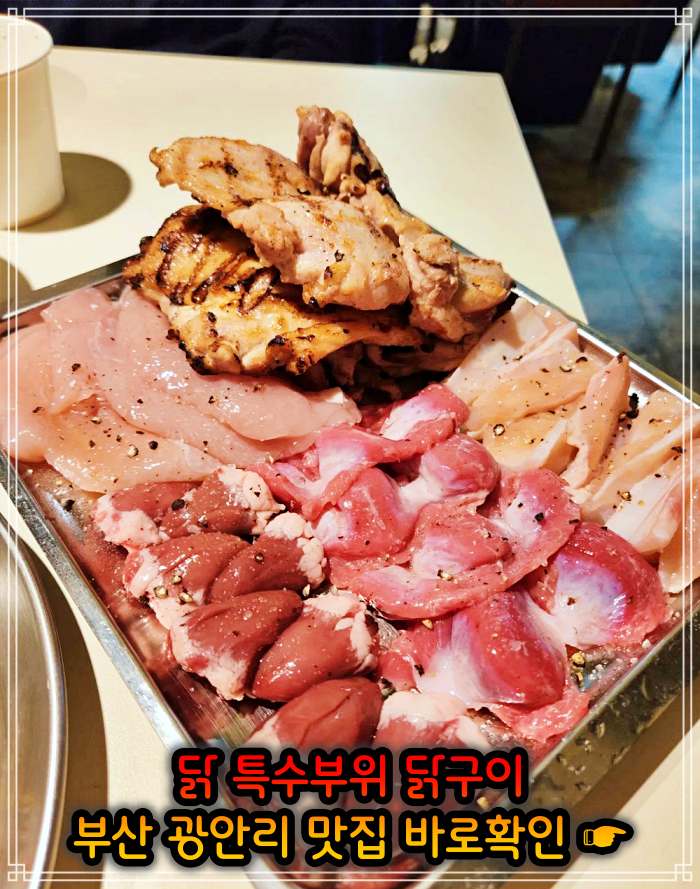 모닝 투데이 부산 광안리 닭고기 모둠구이 맛집