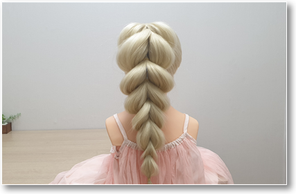 포니테일로 만든 인싸 헤어스타일