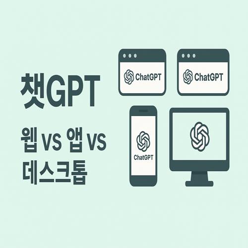 챗GPT 웹 vs 앱 vs 데스크톱 섬네일