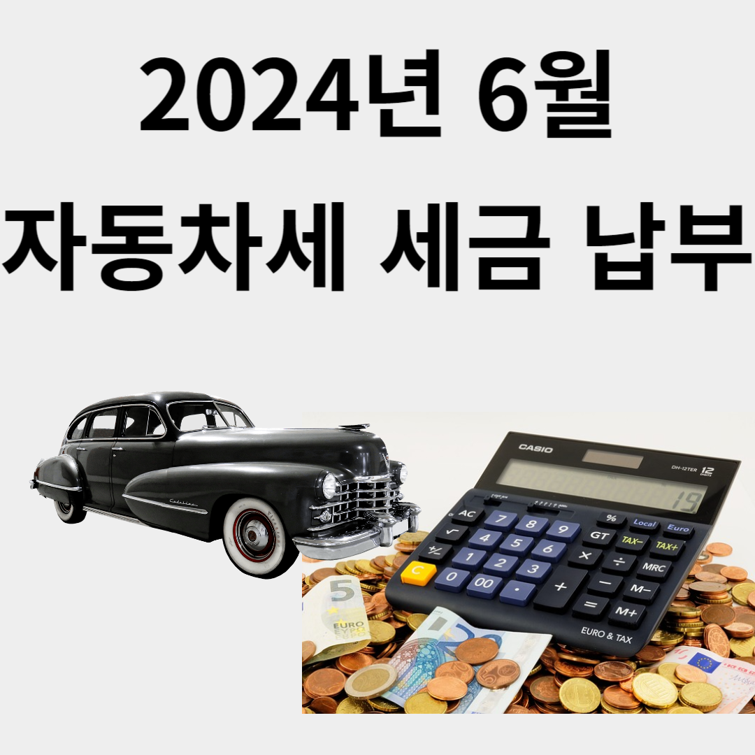 자동차세 세금 납부