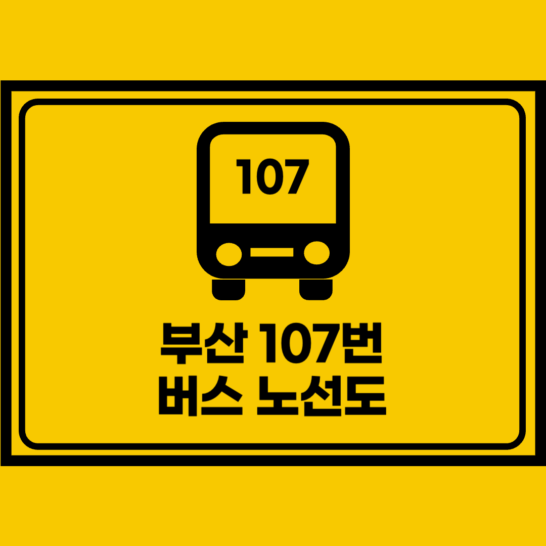 부산107번버스노선도
