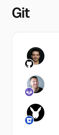 Geist Design System - Git 아이콘 뱃지