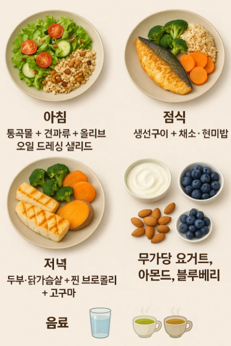 실천 가능한 식습관 루틴