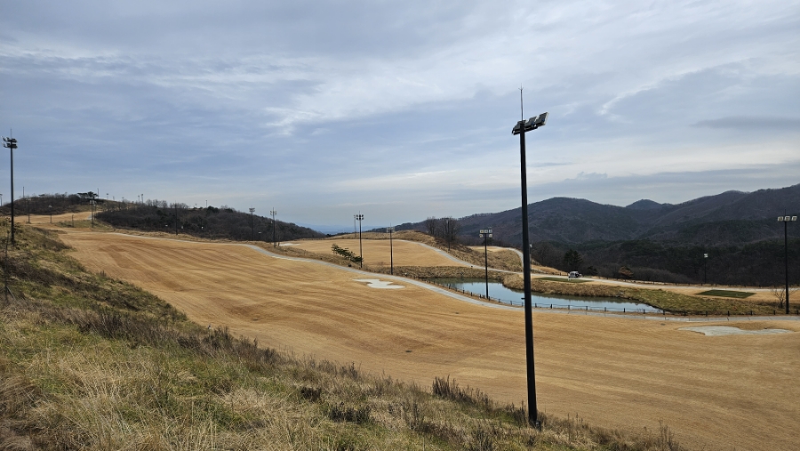 골프장 경험담 경주 루나엑스cc 6홀 단위 코스, 노캐디 + 자동 카트, 자연 경관,