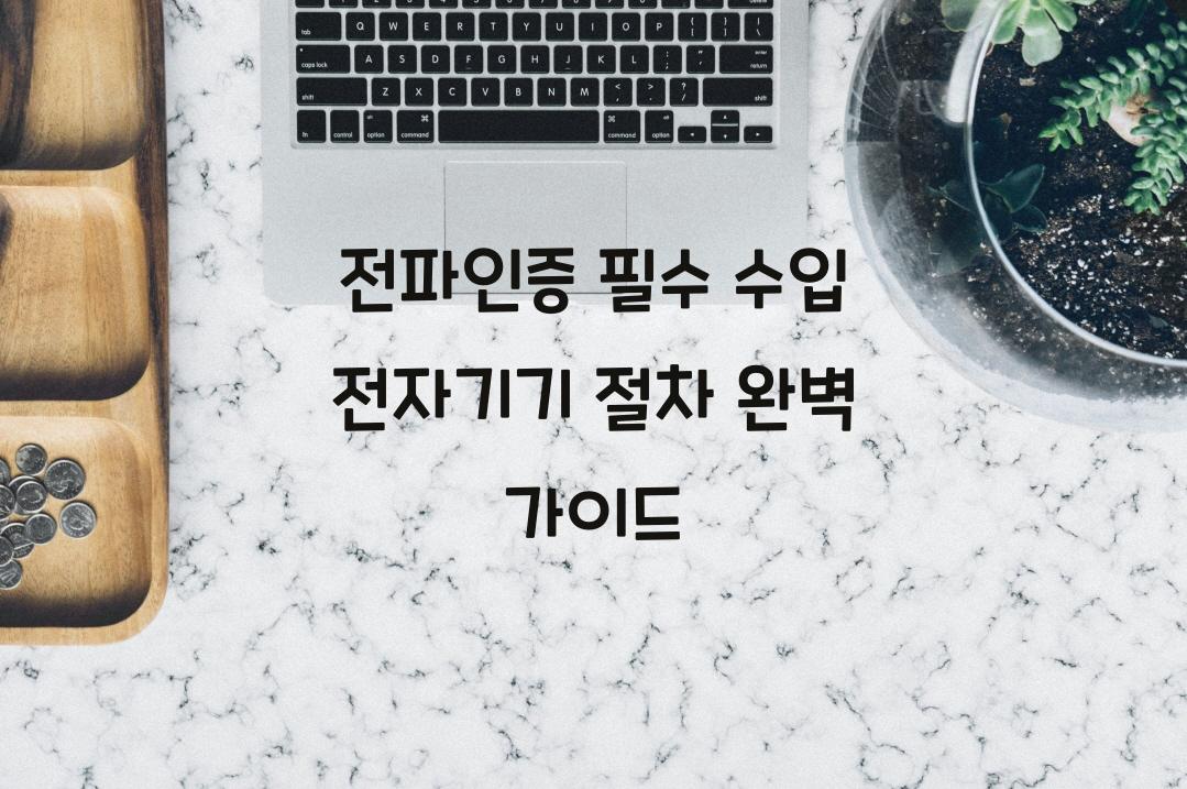 전파인증