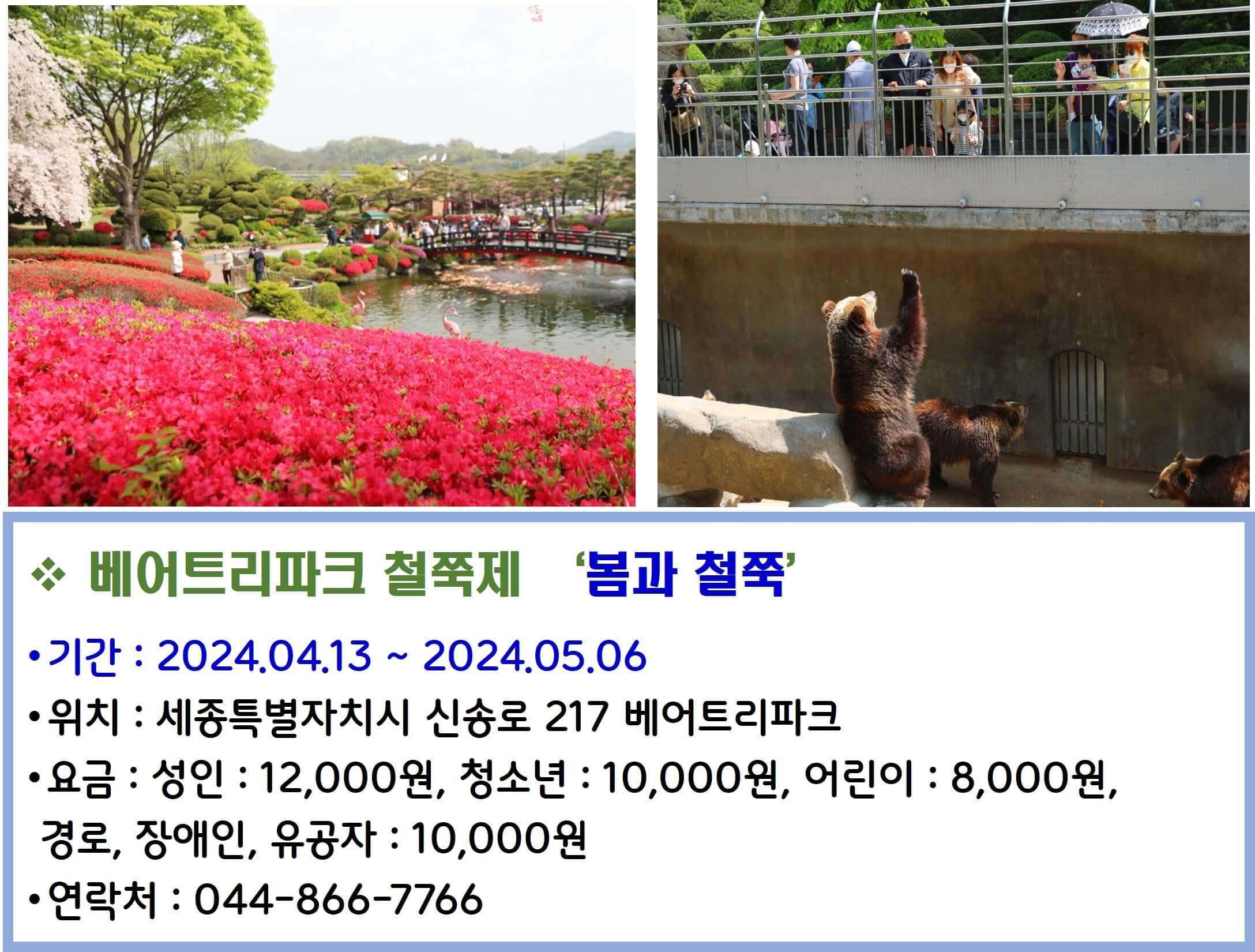베어트리파크 철쭉제 봄과 철쭉