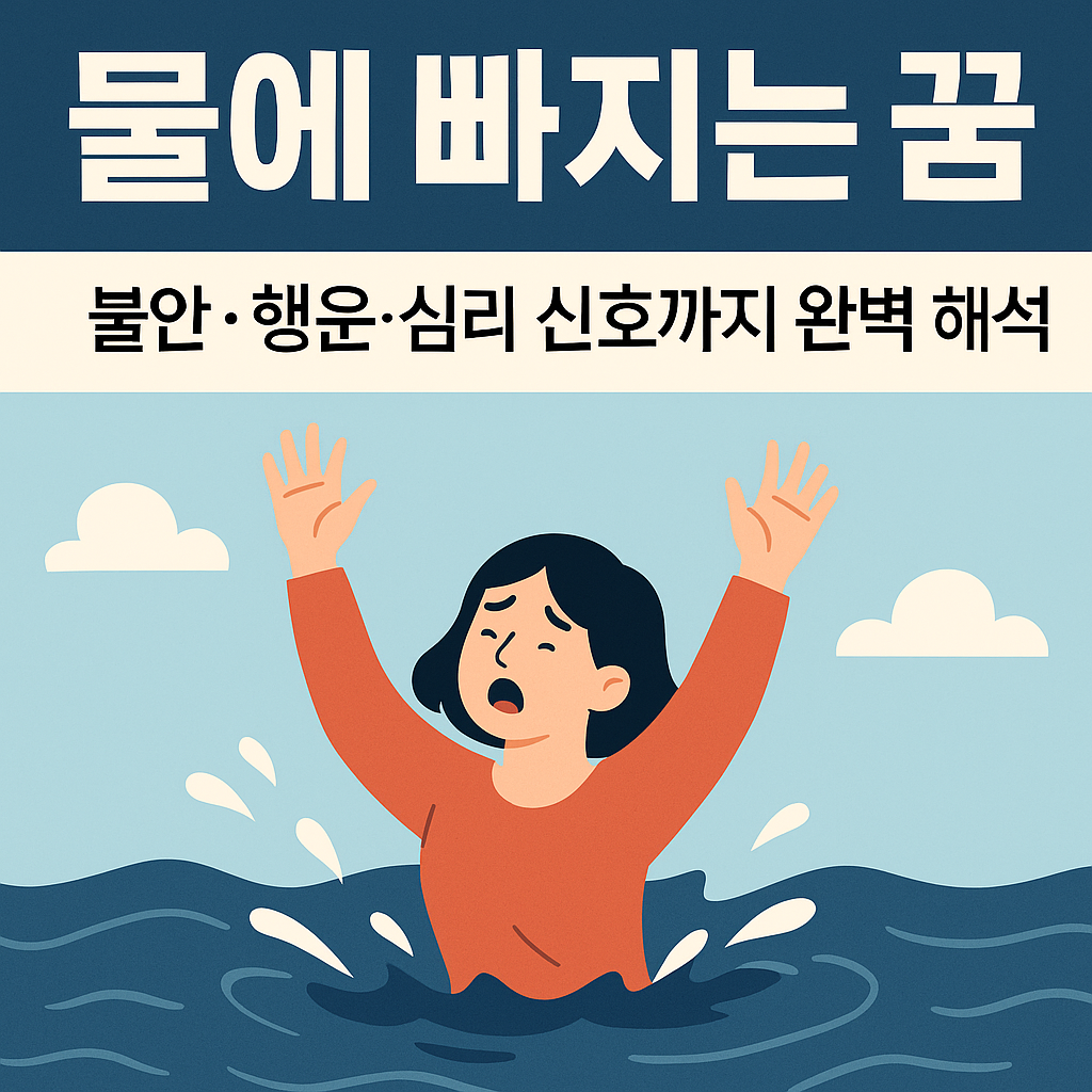 물에 빠지는 꿈