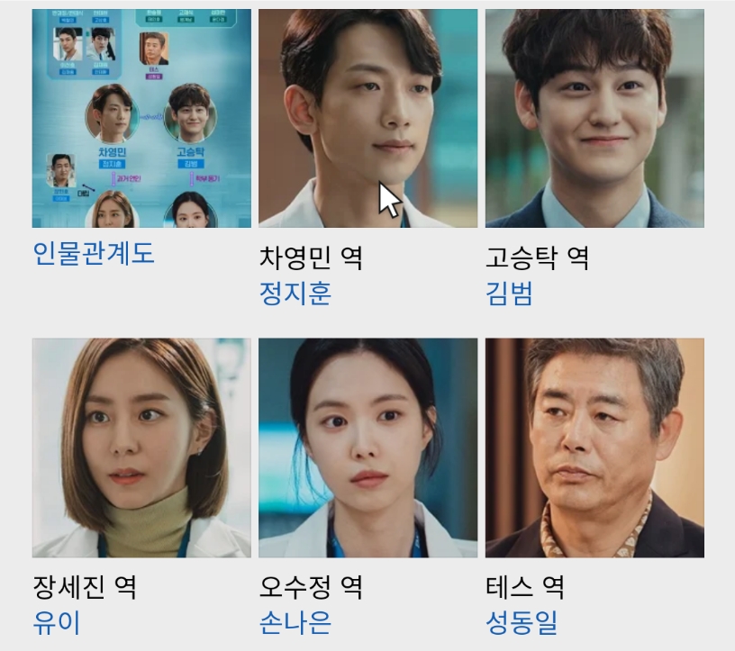 고스트닥터출연진