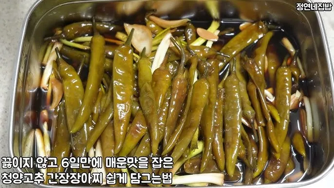 청양고추 장아찌 담그는 법과 재료 손질 황금비율 정리_8