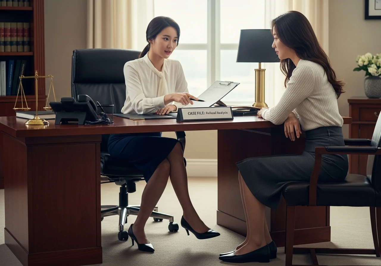 캐나다 이민전문 변호사가 다양한 비자거절 사례에 대해 상담하고 있다.