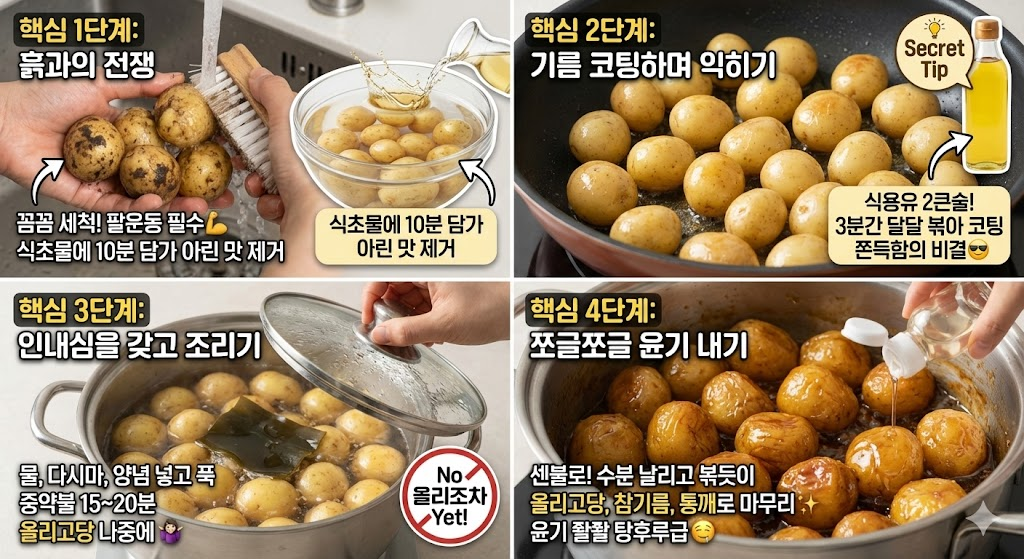 알감자조림 맛있게 만드는법