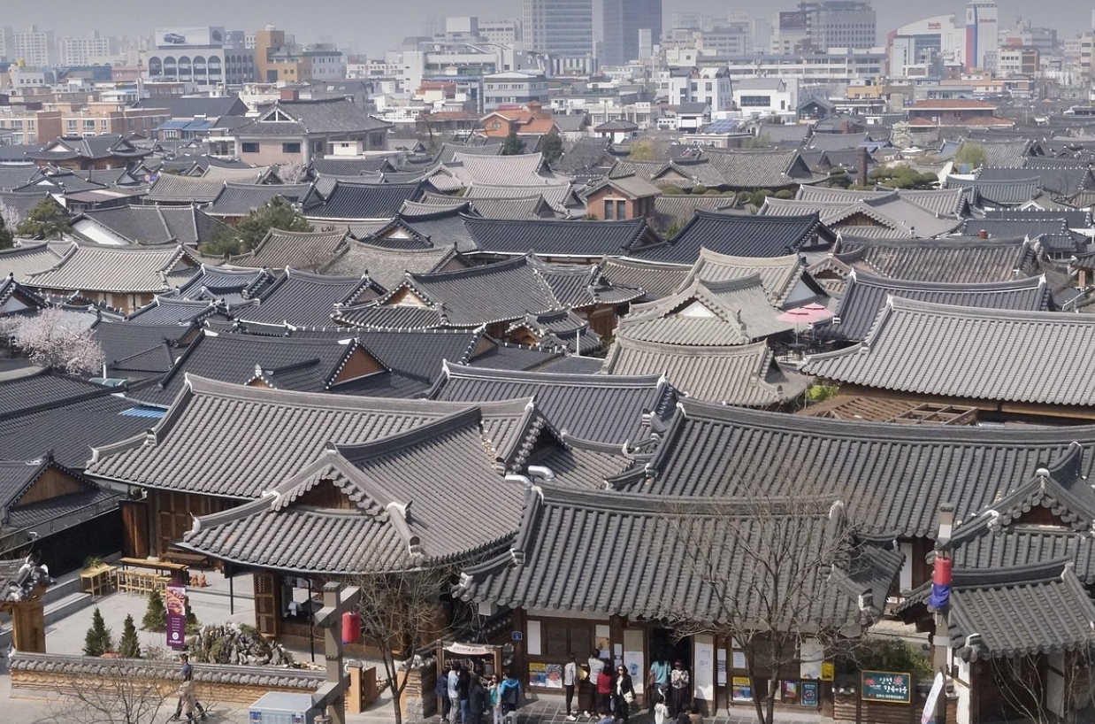 전주 한옥마을 전경