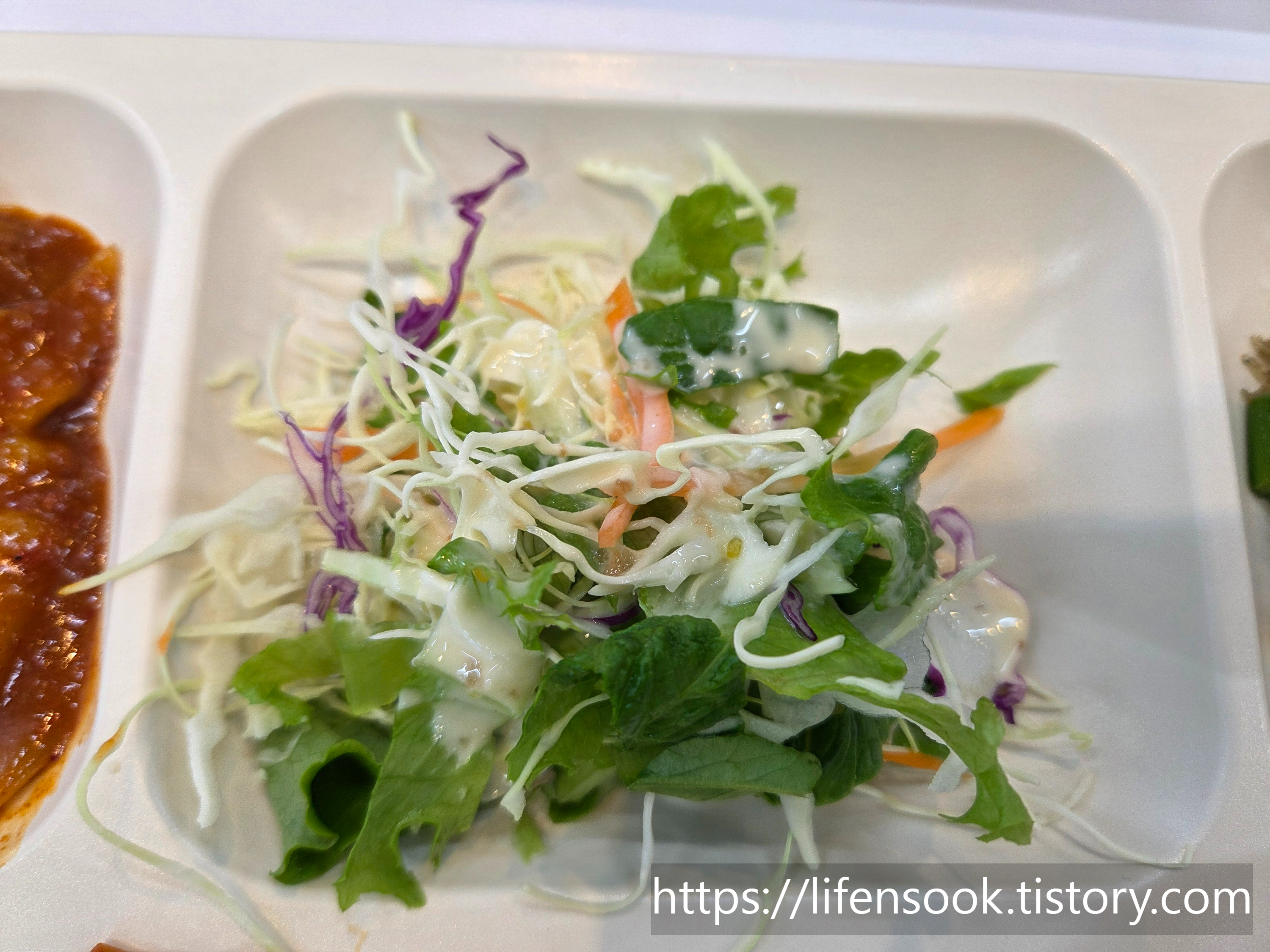 미나봉테이블 양배추샐러드 2