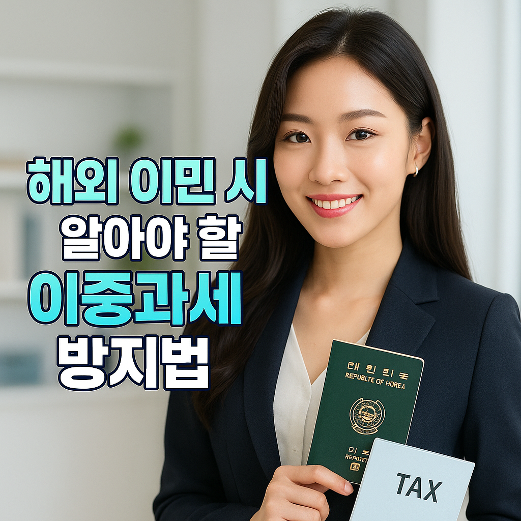 해외 이민&middot;취업 시 알아야 할 이중과세 방지법 완전 가이드 2025