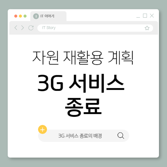 3G 서비스 종료
