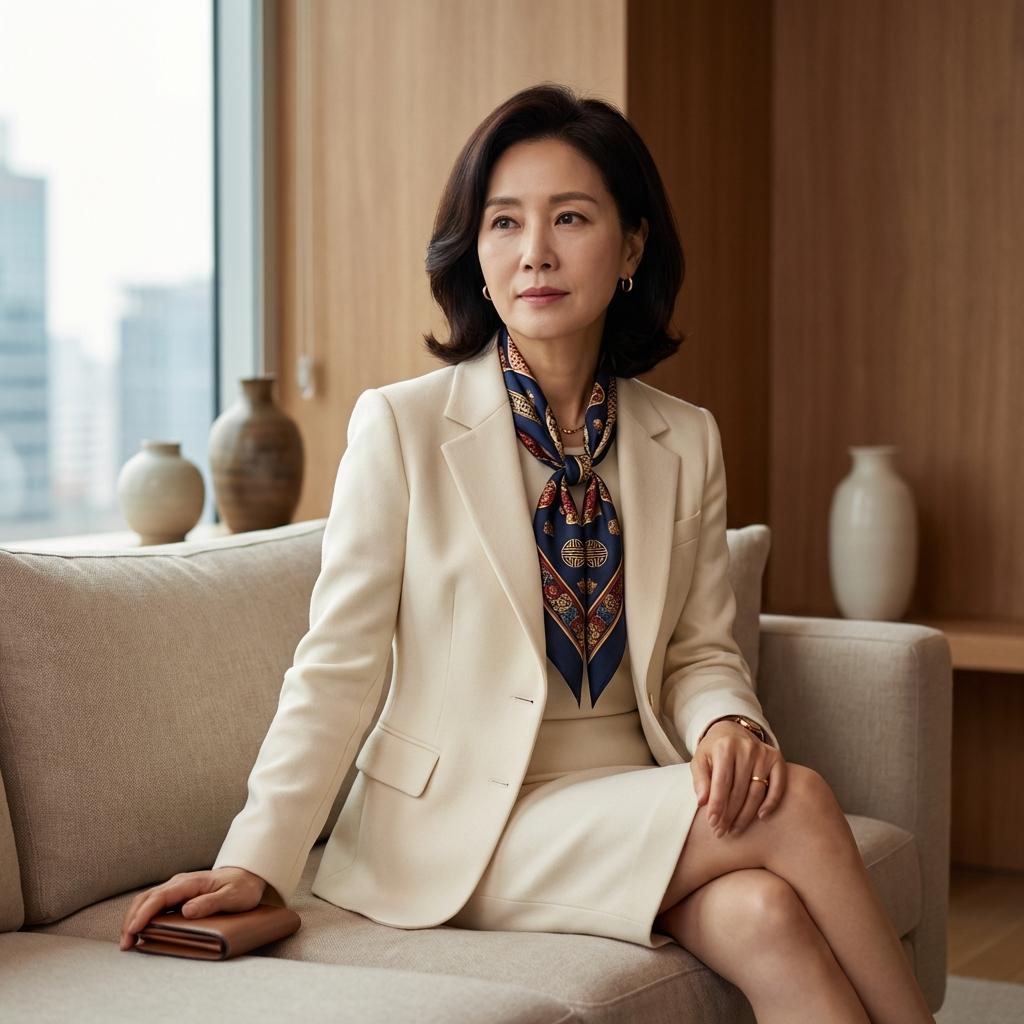 나잇살 가려주는 상견례룩 코디