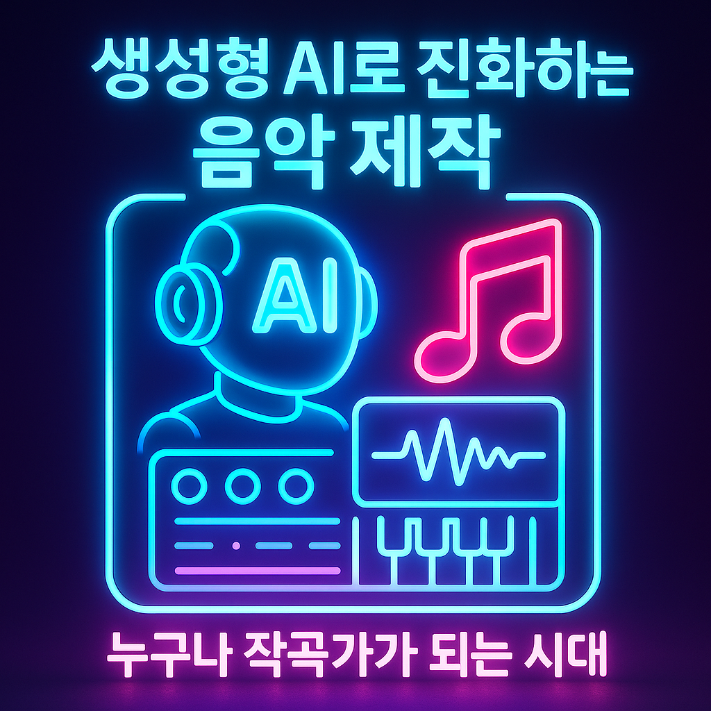 생성형 AI로 진화하는 음악 제작