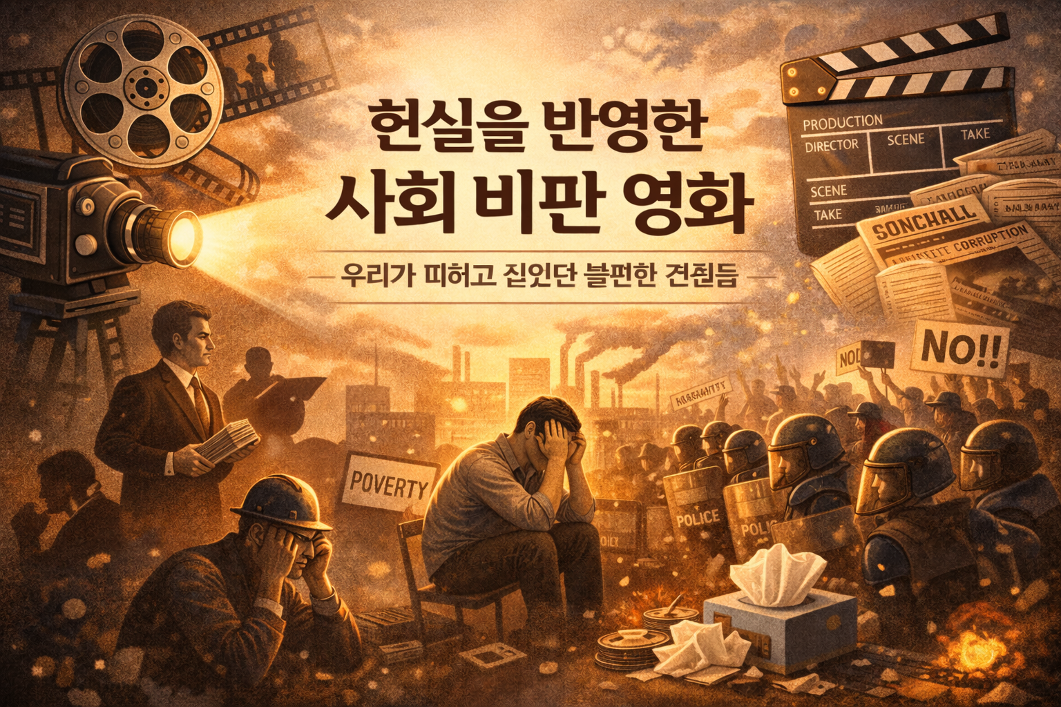 현실을 반영한 사회 비판 영화가 우리에게 던지는 불편하지만 필요한 질문