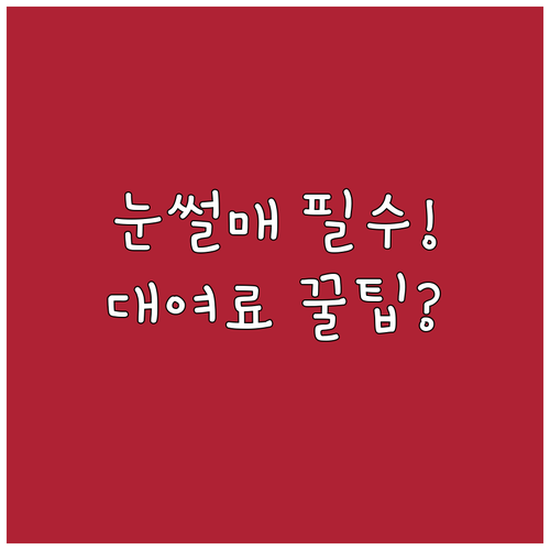 눈썰매장 필수템 헬멧 방수 장갑 대여..