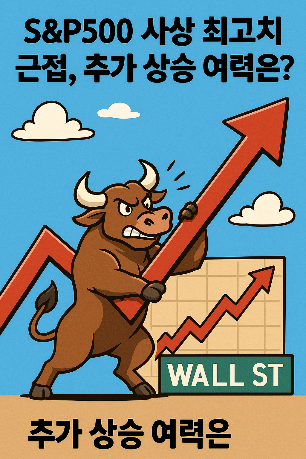 S&amp;P500 사상 최고치 근접, 추가 상승 여력은