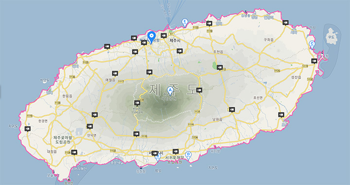 다음 실시간 CCTV 교통정보 확인