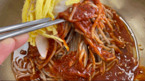 제주 맛집 메밀밭에 가시리 - 메밀 비빔면 영상