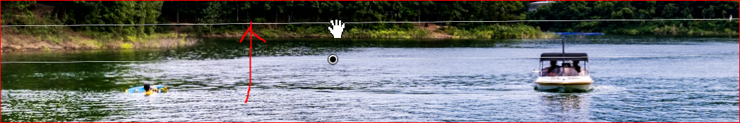 선택 구간 드래그