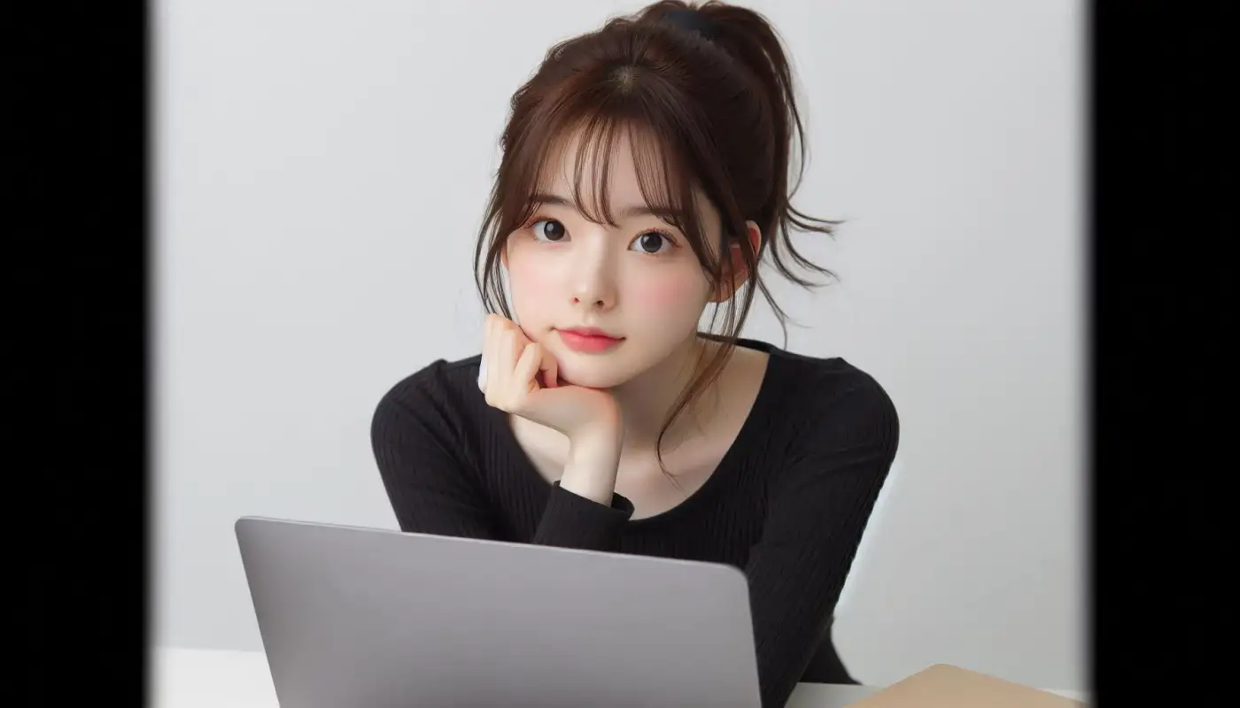 문화누리카드-합산-신청서-기간을-알아보는-여성의-모습