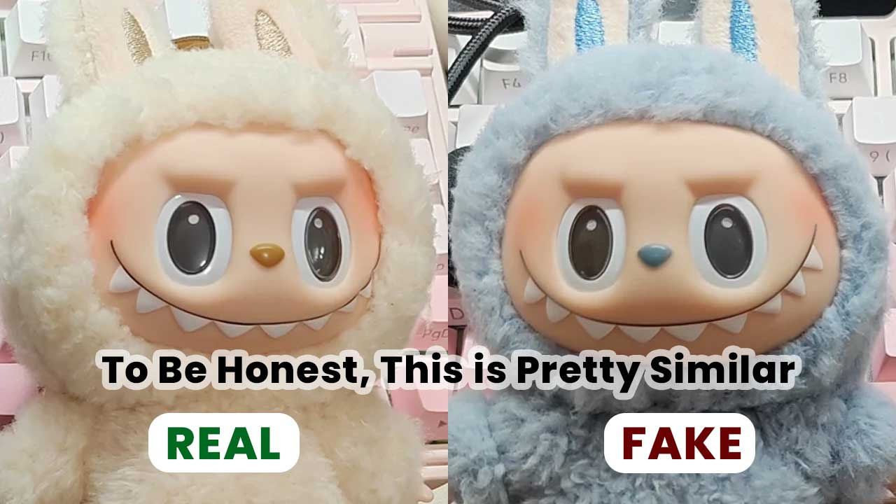  라부부 인형 정품과 가짜 구별법 총정리 출처-팝마트 