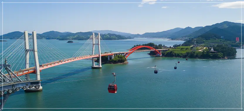 사천-케이블카-전경