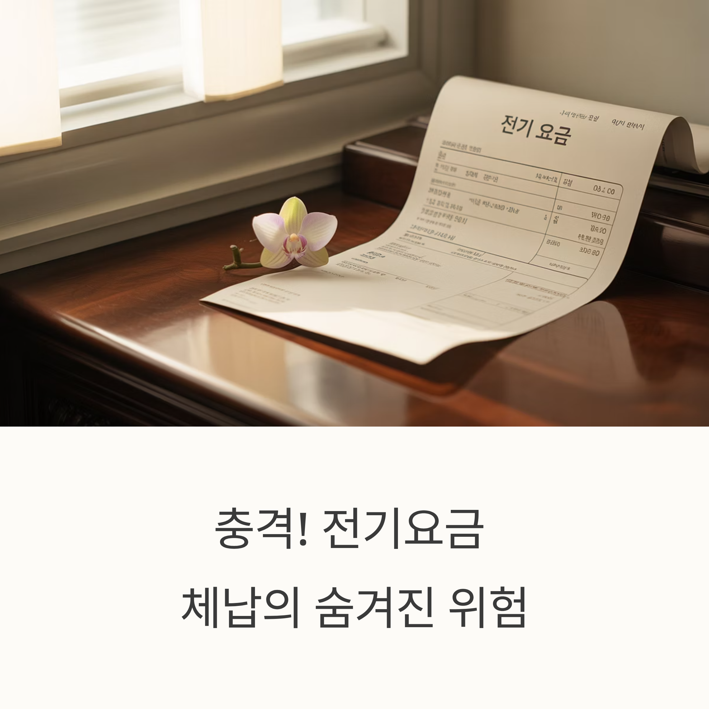 충격! 전기요금 체납, 당신의 신용을 위협하는 2025년 변화와 완벽 예방 전략