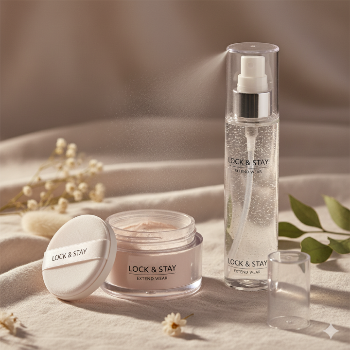 메이크업 고정력을 높여주는 파우더와 미스트