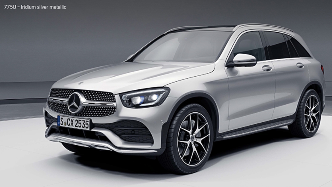 벤츠 glc 색상코드 Iridium Silver( 색상코드 :&nbsp; 775)