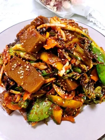 더워지는 날씨 입맛 묵무침 황금레시피_10