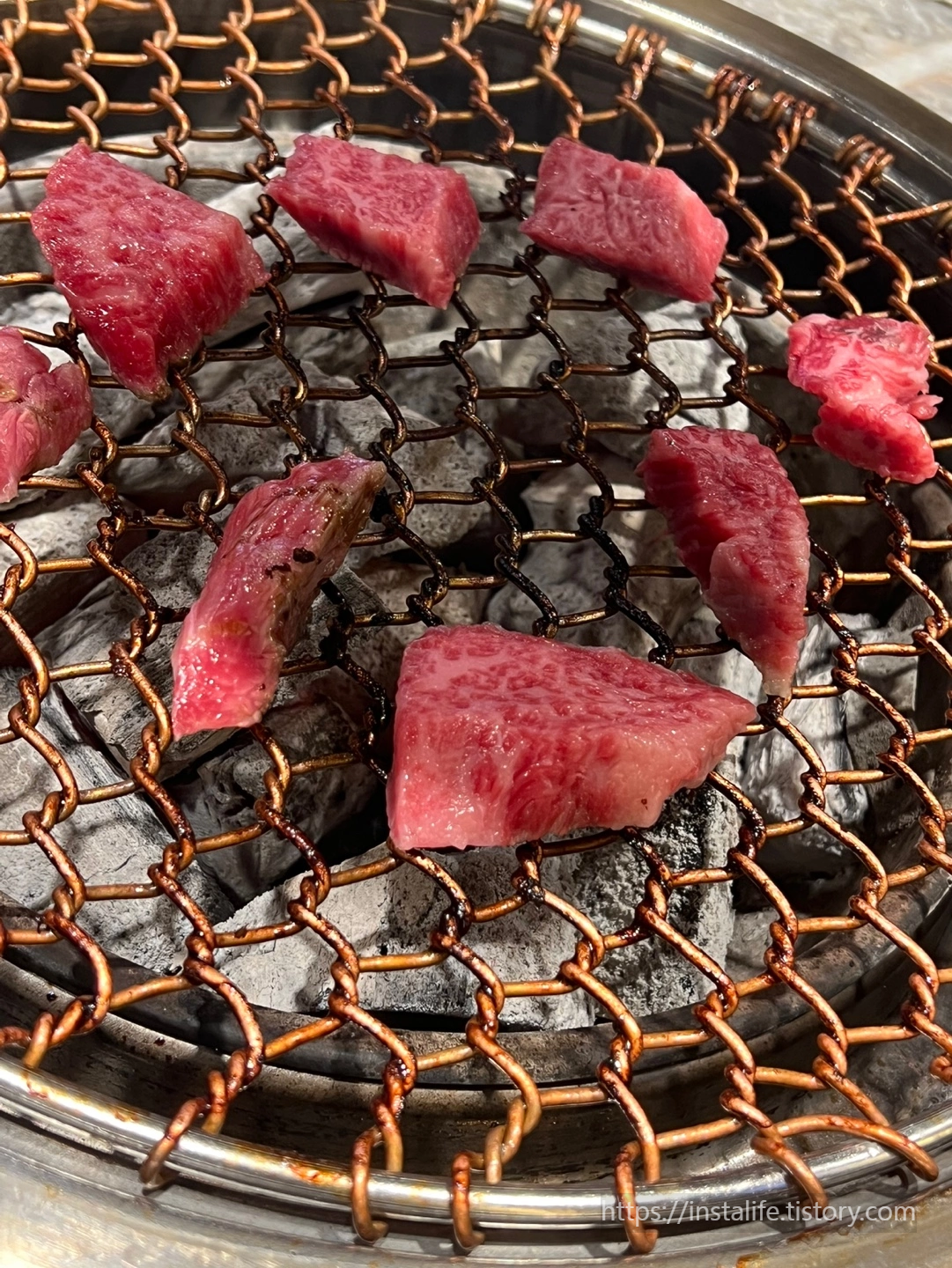 한우업진살+한우차돌박이 입니다.