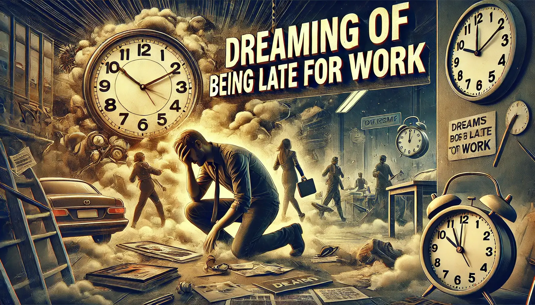 회사 지각하는 꿈 해몽