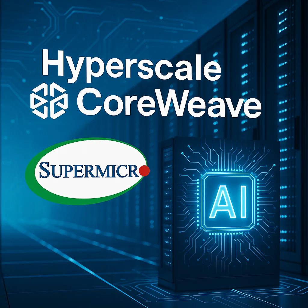 AI 데이터센터 CoreWeave Supermicro 주식
