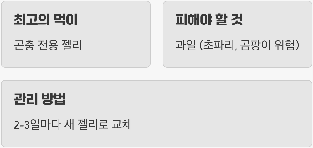 무엇을 먹여야 오래 살까?