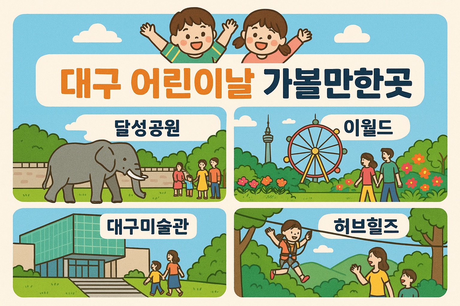 2025 대구 어린이날 가볼만한 곳