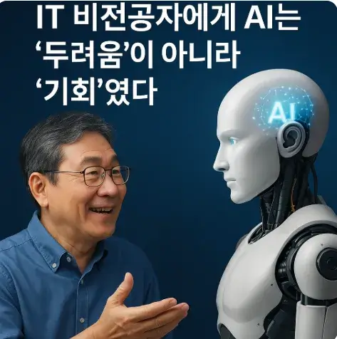 IT 비전공자에게 AI는 &lsquo;두려움&rsquo;이 아니라 &lsquo;기회&rsquo;였다