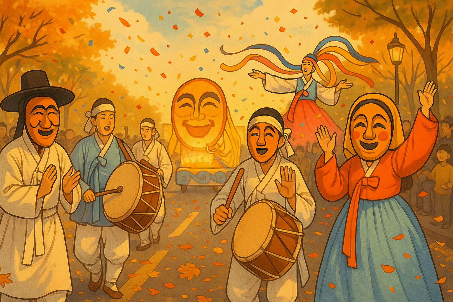 안동 탈춤(가면)축제 프로그램 / 퍼레이드 총정리