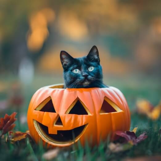 Halloween &cat