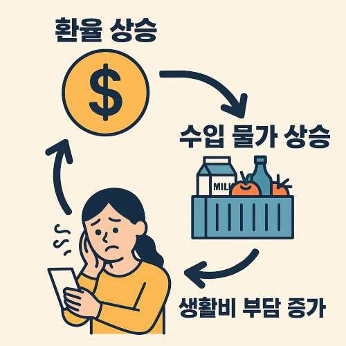 환율이 오르면 왜 물가도 오를까? 경제의 연결고리 이해하기