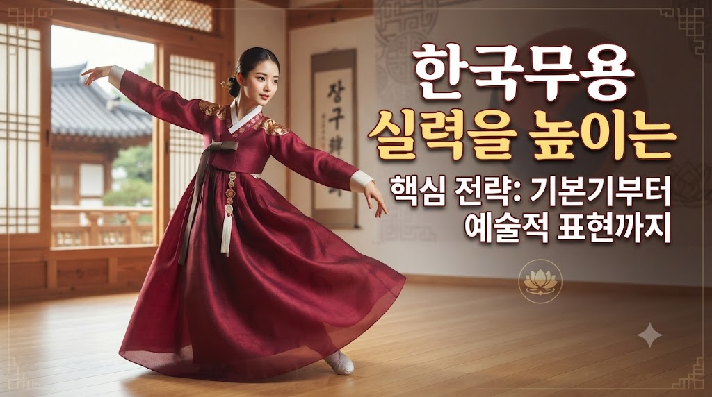 한국무용 실력을 높이는 핵심 전략: 기본기부터 예술적 표현까지