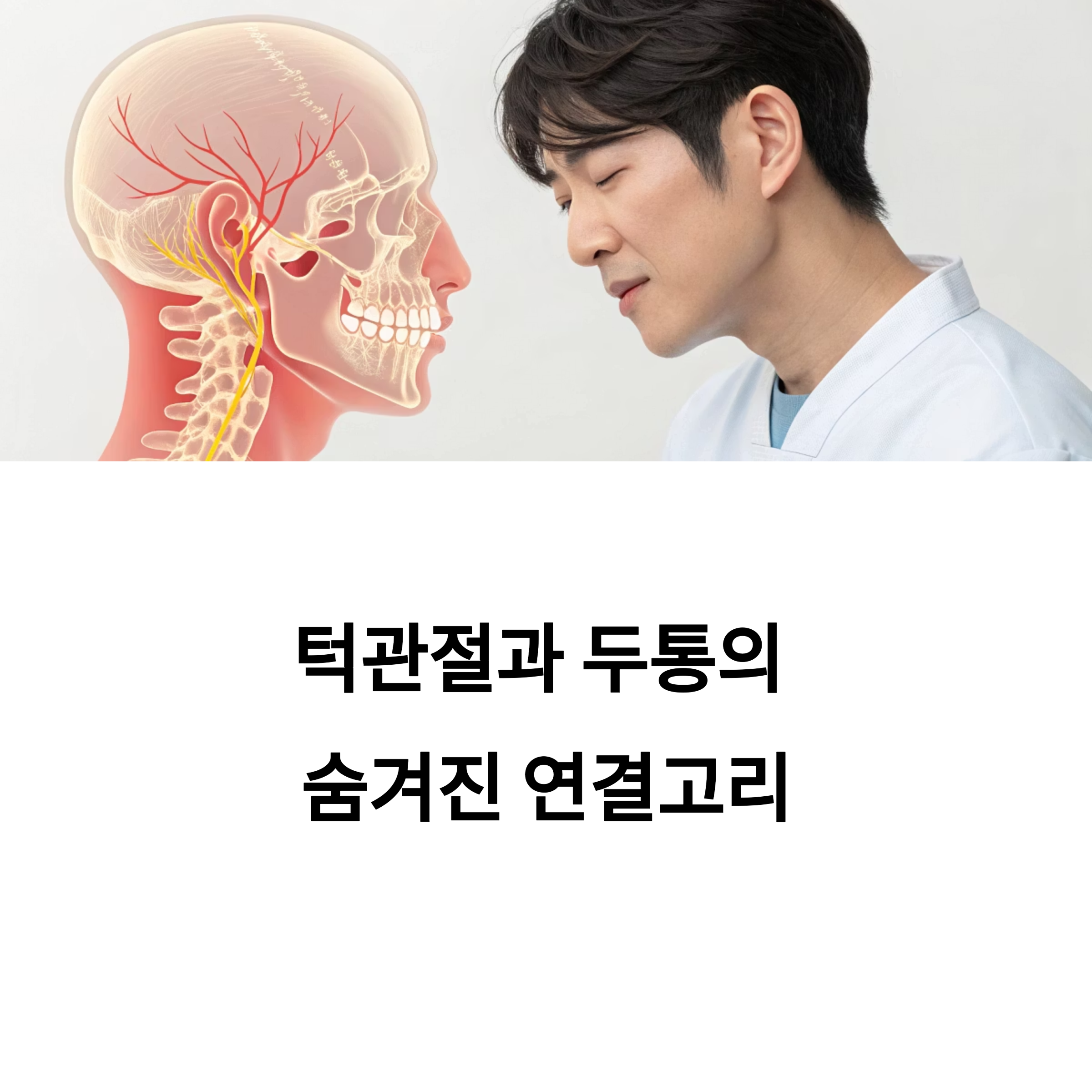 턱관절과 두통의 숨겨진 연결고리