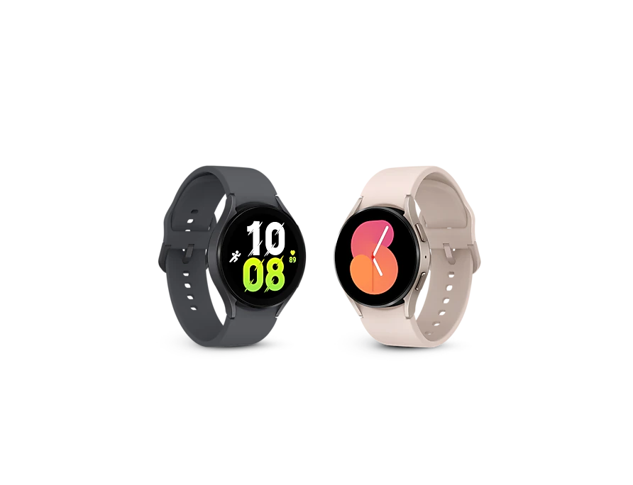 갤럭시워치5 44mm(그라파이트), 40mm(핑크골드) 제품 출처 삼성전자