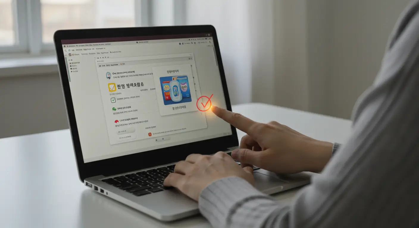 국민행복카드 생리대, G마켓옥션에서 주문하는 법 (쿠팡은 사용 불가!)