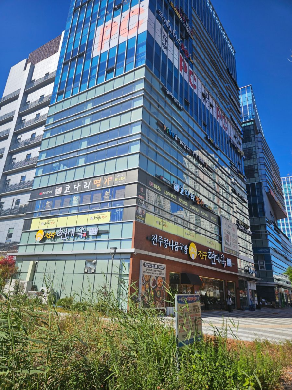 송도 에스파이브시티 건물