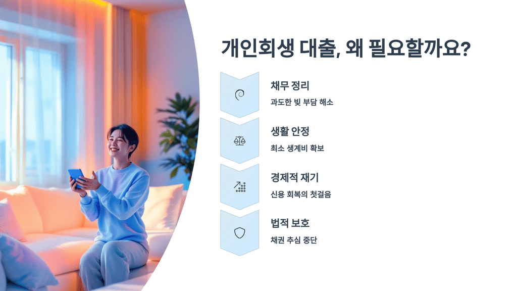 개인회생 대출, 왜 필요할까요?